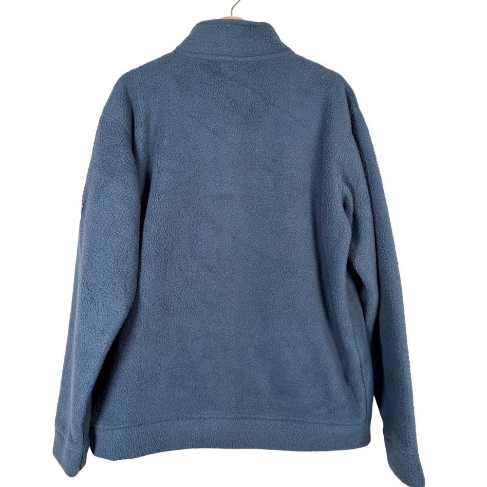 Orvis Men's Blue Fleece Full‎ Zip Jacket Classic Collection Size M Gorpcore cozy